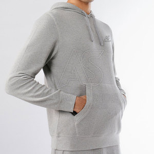 Sudadera con capucha de algodón de estilo moderno con costuras premium, sudadera básica de algodón para uso diario a la moda. - Product Image 5
