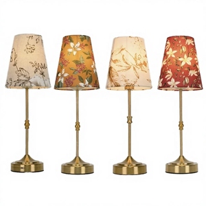 Lámpara de Escritorio LED Moderna, Ecológica, Inalámbrica, Recargable, E14, Regulable, con Control Táctil, Pantalla Textil, COLECCIÓN DE CALIDAD, D42*H55CM - Product Image 5