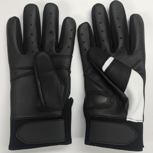 Durable New Style Leather <b>Baseball</b> Batting Gloves Pack Custom Sublimation Design Hand Protection Adult Customized Color Logo - Product Image 2