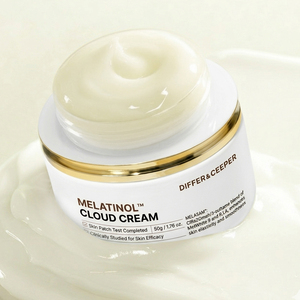 Crema Facial Nocturna DIFFER&DEEPER Melatinol Cloud 50g con Ácido Tranexámico para Eliminar Manchas, para Todo Tipo de Piel - Product Image 4