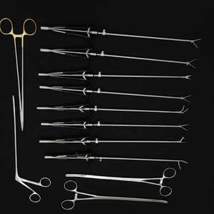 Kit de instrumentos quirúrgicos para cirugía cardíaca de calidad premium, 12 piezas, instrumentos reutilizables de acero inoxidable. - Product Image 2