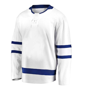 Maillot de hockey sur glace orange à manches longues, col en V, fermeture à nouer, design rayé, vêtements unisexes pour adultes, coupe régulière, toutes saisons - Product Image 2