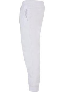 Men's <b>White</b> Solid Sweatpants Elastic Waist Drawstring Casual Knitted Breathable <b>Jogger</b> Pants Autumn Style - Product Image 3