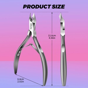 1 cortaúñas profesional. Herramienta multiusos para cortar uñas, cortacutículas, para el cuidado de las uñas en casa. 4 herramientas profesionales vendidas - Product Image 1
