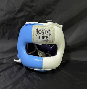 No Boxing No Life Premium Quality Cowhide Leather <b>Laced</b> MMA Gloves Training Boxing Kit with Head & Groin Guards Customizable - Product Image 5