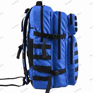 Mochila de gimnasio ligera Unisex, cinturones de cuentas personalizables de poliéster duradero, cremallera impermeable, multicompartimento para adultos, deporte - Product Image 3