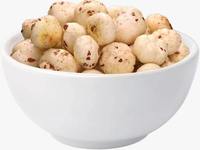 Nueces de Makhana Tostadas con Sal del Himalaya de la Mejor Calidad, Snack Saludable Rico en Proteínas Naturales, Servicio de Alimentos a Granel, Exportación Minorista