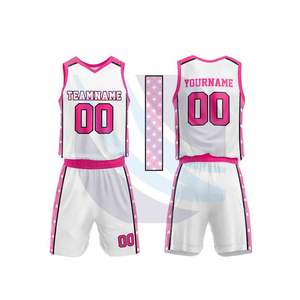 Ensemble maillot et short de basketball, uniforme d'équipe de club, vêtements de basketball personnalisés, uniforme de sublimation sur mesure - Product Image 1