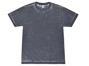 T-shirt à manches courtes en tricot pour homme, couleur dégradée, col rond, coupe classique, motif uni, décontracté - Product Image 6