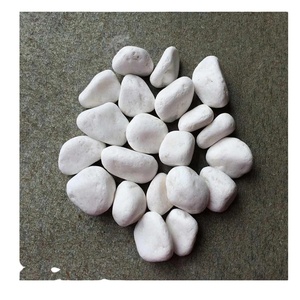 หินกรวดหินอ่อนสีขาวหรูหราพื้นดินธรรมชาติการออกแบบที่ทันสมัยเป็นมิตรกับสิ่งแวดล้อมสำหรับสวนทางเดินลานตกแต่งภูมิทัศน์ - Product Image 1