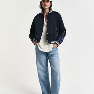 Chaqueta Bomber de Satén para Mujer, de Alta Calidad, con Botones, Estilo Oversize, Resistente al Viento, Moda Urbana, Chaquetas de Seda Satén para Mujer - Product Image 2