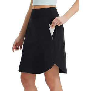 Falda de Tenis Transpirable de Secado Rápido para Mujer, Absorbe la Humedad, Elástica en 4 Direcciones, Ropa Deportiva Activa, Falda de Tenis, Falda de Golf - Product Image 1