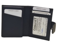Portefeuille RFID en cuir véritable minimaliste unisexe OEM, porte-cartes d'identité personnalisé, porte-passeport, porte-billets pour cartes de crédit, sac à main tendance