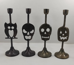 เชิงเทียนโลหะขายดีสำหรับคริสต์มาส บ้าน ตกแต่งวันอีสเตอร์ ฮาโลวีน ของขวัญงานแต่งงาน และของตกแต่ง - Product Image 1