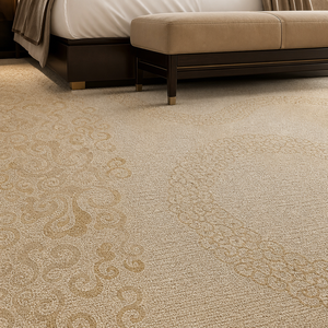 Tapis Axminster tissé sur mesure, 80% <span class=keywords><strong>laine</strong></span>, 20% nylon, tapis de luxe pour chambre d'hôtel, tapis mural - Product Image 3