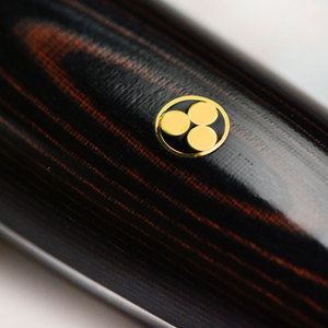 Cuchillo de Chef Profesional Hecho a Mano de Acero Damasco 440C con Hoja de Acero Inoxidable, Mango de Madera y Funda de Cuero para Rebanar, Picar y Uso Culinario - Product Image 6