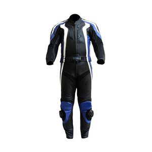 Combinaison de moto pour homme respirante, coupe-vent, service OEM, séchage rapide, cuir véritable, haute qualité, hiver, manches longues, tenue d'équipe personnalisée - Product Image 2