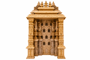 Décoration de scène Manavarai sur le thème Or Divin pour mariage sud-indien, en fibre de verre légère, pour cérémonie de mariage traditionnelle, vente en gros - Product Image 3
