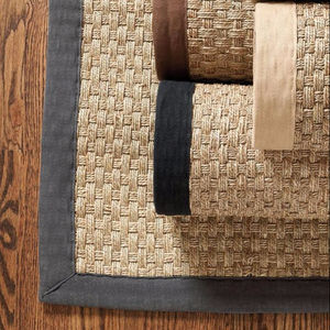 Tapis en jonc de mer fait main de style moderne, haute qualité, couleur et taille personnalisables pour décoration intérieure écologique, mobilier d'extérieur, emballé - Product Image 2