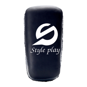 Escudos de Boxeo Profesionales Personalizados con Logotipo, para Artes Marciales, Muay Thai, Entrenamiento, Curvos, de Cuero Genuino - Product Image 2