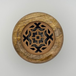 Encensoir artisanal en bois de santal, brûleur d'encens, diffuseur d'aromathérapie arabe, décoration pour la maison et l'hôtel - Product Image 2