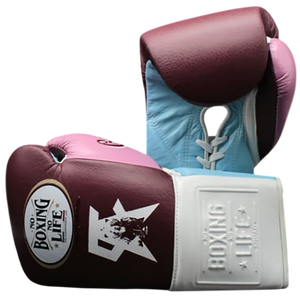 ถุงมือชกมวยแบบสั่งทำพิเศษ Oem No Boxing No Life สำหรับมืออาชีพ น้ำหนักเบา เหมาะสำหรับฝึกซ้อมและแข่งขัน สำหรับผู้ใหญ่ มวยไทย แบบผูกเชือก - Product Image 4