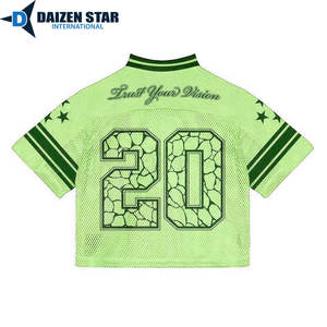 Custom Team & Player Name Mesh Jersey 100% Polyester Breathable Quick Dry Anti-Bacterial Anti-UV Short Sleeves All Seasons - Product Image 6