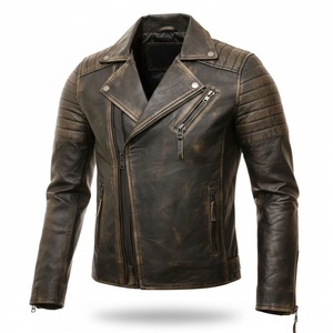 Best Price Men's Premium Genuine Leather Windproof Waterproof <b>Jacket</b> Plain for Winter in All Sizes For Sale - Product Image 1