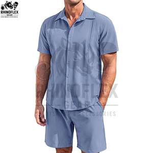 Wholesale Summer Men Casual Shorts <b>Sets</b> High Quality Sleeve T Shirt Shorts Solid <b>Set</b> Men's Clothing Shorts <b>Sets</b> - Product Image 5
