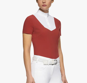 Camisas de Equitación para Mujer al por Mayor, Nuevas, de Manga Corta, para Competencia, con Logotipo Personalizado - Product Image 6