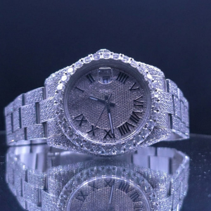 Best premium Quality Hot Selling Business Square <b>Case</b> Moissanite <b>Watch</b> Men's Stainless Steel Iced Out - Product Image 2