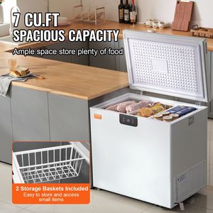 Congelatore a pozzetto compatto da 153 L (5,4 Cu.ft) con 2 cestelli rimovibili, a libera installazione, con apertura superiore - Product Image 3