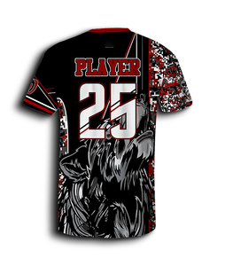 Camiseta de Béisbol Sublimada Personalizada 2026, Diseño Completo, Tejido de Malla Transpirable, Absorbe la Humedad, Apta para Equipos en Tallas Juveniles - Product Image 2