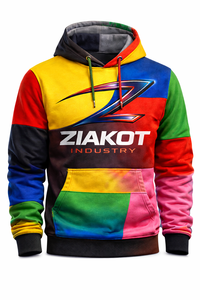 Sudadera con Capucha de Algodón 100% de Alta Calidad con Pedrería Denimes_tears para Hombre, Estilo Urbano - Product Image 6