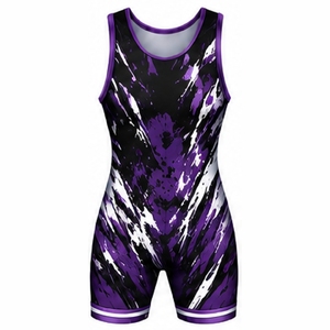 Stretch <b>Wrestling</b> <b>Singlets</b> for Men Youth Custom Sublimated Competition Team Athletic Sports Uniforms Wholesale - Product Image 5