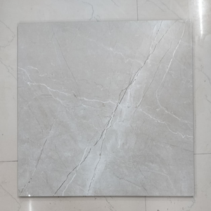 กระเบื้องปูพื้นพอร์ซเลนผิวมันเงา ขนาด 60x60 ซม. ลายหินอ่อนสีขาว ดีไซน์ทันสมัย สำหรับตกแต่งภายใน ผิวขัดเงา เนื้อสัมผัสเลียนแบบหิน - Product Image 4