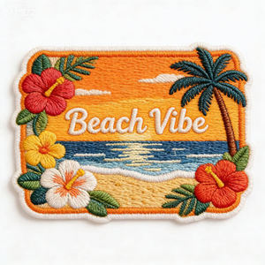 Écussons brodés réfléchissants personnalisés, badges de sécurité pour vêtements de travail, uniformes, vestes et vêtements d'extérieur - Product Image 1