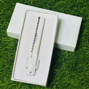 High Quality Stainless Steel Single Edge Blade Razor Professional Hair Shaper & <b>Thinning</b> Tool for Barbers Face and Body Grooming - Product Image 3