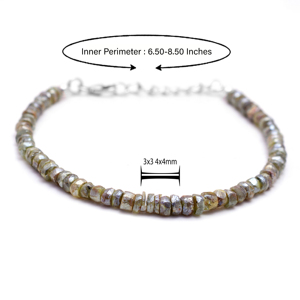 Natural Vessonite Classic <b>Bracelet</b> 925 Sterling Silver Smooth Gemstone Handmade Wholesale Jewelry Fashion Gift for Women - Product Image 2