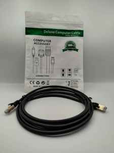 Cable de Red Ethernet RJ45 Cat7 de 3 Metros SYMCO, Cable de Comunicación para Computadora, Router, Conexión LAN y Oficina - Product Image 4