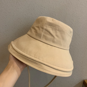 <b>Plain</b> Bucket Hat Lightweight Soft Breathable Fabric Comfortable Unisex Fit Casual Streetwear Outdoor Sun <b>Cap</b> - Product Image 1