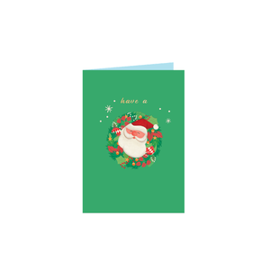 Carte de vœux de Noël 3D pop-up 2026 en papier découpé origami, design personnalisé, faite à la main, avec enveloppe cadeau en papier, ART PAPIER - Product Image 6