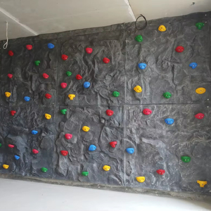 IFSC Standard grand mur d'escalade en fibre de verre Boulder attrayant intérieur/extérieur Rock Playhouse 3 + garderie éducative pour un usage domestique - Product Image 1