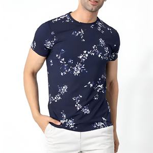 T-shirt personnalisé pour homme, coupe oversize, 100% coton épais 260 g/m², DTG, style urbain rétro délavé, avec logo personnalisé, vente en gros, t-shirt vierge - Product Image 2
