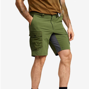 Professional <b>Men</b> Casual Cargo <b>Shorts</b> with Elastic Waist for Hiking 100% Cotton Quick Dry Export Quality Low MOQ - Product Image 2