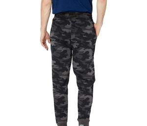 Pantalon de survêtement personnalisé pour hommes, coupe ample, taille haute, avec poches, en molleton, style jogging, vente en gros usine - Product Image 1