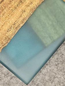 Natural Timber Resin <b>Coaster</b> Set Modern Square Design Decorative Handmade <b>Drink</b> <b>Coasters</b> for Living Room Table and Gift Giving - Product Image 5
