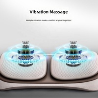 Coussin de soutien lombaire pour lit, avec levage électrique, traction, chauffage sans fil et massage par vibration, pour soulager les douleurs du bas du dos