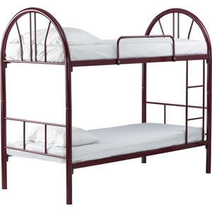 Cama litera metálica moderna, cama alta doble, estructura de cama para adultos, muebles de dormitorio KD - Product Image 2