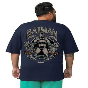 Camiseta Extra Grande de Algodón 100% para Hombre, 250 g/m², Estilo Urbano, Cuello Redondo, Diseño Cuadrado, Personalizable con Serigrafía - Product Image 3